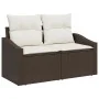 Set de Sofás de Jardín de 4 Piezas con Cojines Gris Poli Ratán | Foro24.es | Tu tienda online para hogar, jardín y más Foro24.es