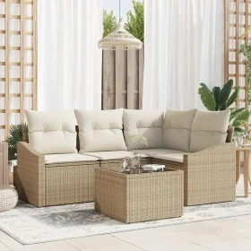 Conjunto de Sofá de Jardín de 5 Piezas con