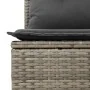 Set de Sofá de Jardín de 5 Piezas con Cojines en Gris de Ratán Sintético | Foro24.es | Tu tienda online para hogar, jardín y más Foro24.es