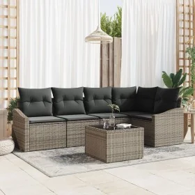 Conjunto de Sofá de Jardín de 5 Piezas con