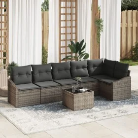 Conjunto de Sofá de Jardín de 6 Piezas con