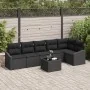 Juego de Sofá de Jardín de 7 Piezas con Cojines Beige Poliratán by , Outdoor sofas - Ref: Foro24-3346753, Price: 462,32 €, Di...