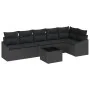 Juego de Sofá de Jardín de 7 Piezas con Cojines Beige Poliratán by , Outdoor sofas - Ref: Foro24-3346753, Price: 462,32 €, Di...