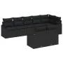 Conjunto de Sofás de Jardín Conjunto de 8 Negro Ratán | Foro24.es | Tu tienda online para hogar, jardín y más Foro24.es