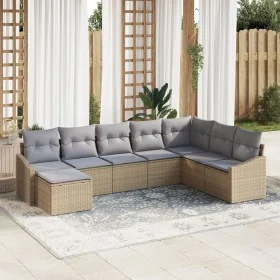 Conjunto de Sofá de Jardín de 8 Piezas con