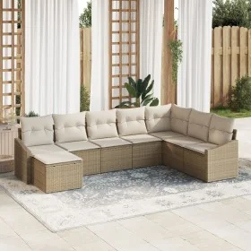 Conjunto de Sofá de Jardín de 8 Piezas con