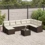 Set de Sofá de Jardín de 8 Piezas con Cojines Gris de Ratán Sintético | Foro24.es | Tu tienda online para hogar, jardín y más Foro24.es
