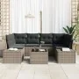 Juego de Sofá de Jardín de 7 Piezas con Cojines Gris Poliratán von , Outdoor-Sofas - Ref: Foro24-3346959, Preis: 462,44 €, Ra...
