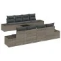Conjunto de sofá de jardín de 9 piezas con cojines gris de poliratán von , Outdoor-Sofas - Ref: Foro24-3346989, Preis: 626,66...