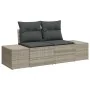 Juego de Sofá de Jardín de 5 Piezas con Cojines Gris Claro de Ratán Sintético by , Outdoor sofas - Ref: Foro24-3347062, Price...