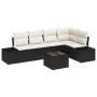 Juego de Sofá de Jardín de 5 Piezas con Cojines de Ratán Pollo Marrón by , Outdoor sofas - Ref: Foro24-3347067, Price: 406,11...