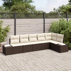 Conjunto de Sofá de Jardín de 6 Piezas con