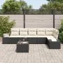 Juego de Sofá de Jardín de 6 Piezas con Cojines Ratán Poliratán Marrón von , Outdoor-Sofas - Ref: Foro24-3347087, Preis: 454,...