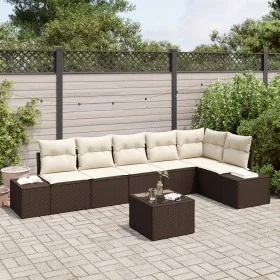 Conjunto de Sofá de Jardín de 6 piezas con