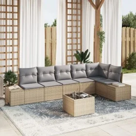 Conjunto de Sofá de Jardín de 7 Piezas con