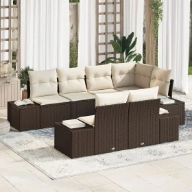 Conjunto de Sofá de Jardín de 7 Piezas con