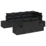 Juego de sofá de jardín de 7 piezas con cojines negro poliratán von , Outdoor-Sofas - Ref: Foro24-3347103, Preis: 547,62 €, R...