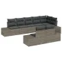 Set de Sofás de Jardín de 8 Piezas con Cojines Gris Poliratán von , Outdoor-Sofas - Ref: Foro24-3347109, Preis: 583,67 €, Rab...