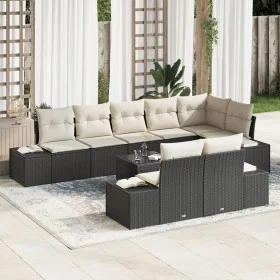 Conjunto de Sofá de Jardín de 8 Piezas con