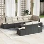 Conjunto de Sofá de Jardín de 8 Piezas con Cojines de Rattan Poliéster Marrón by , Outdoor sofas - Ref: Foro24-3347117, Price...