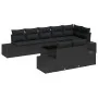 Conjunto de Sofá de Jardín Set de 9 Negro by , Outdoor sofas - Ref: Foro24-3347123, Price: 660,49 €, Discount: %