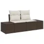 Conjunto de Sofá de Jardín Conjunto de 7 Marrón y crema | Foro24.es | Tu tienda online para hogar, jardín y más Foro24.es