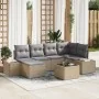 Conjunto de Sofás de Jardín Set de 7 Beige y gris | Foro24.es | Tu tienda online para hogar, jardín y más Foro24.es