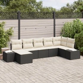 Conjunto de Sofá de Jardín de 7 Piezas con