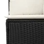 Conjunto de Sofá de Jardín de 7 Piezas con Cojines Negro Poliratán by , Outdoor sofas - Ref: Foro24-3347147, Price: 450,97 €,...