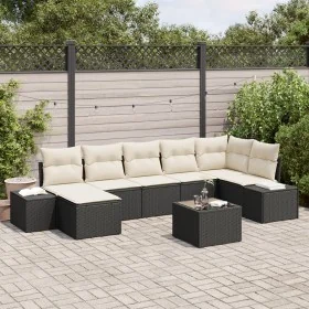 Juego de Sofás de Jardín de 7 Piezas con Cojines de Ratán de , Sofás de exterior - Ref: Foro24-3347157, Precio: 498,73 €, Des...