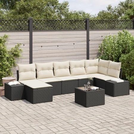 Juego de Sofás de Jardín de 7 Piezas con Cojines de Ratán by , Outdoor sofas - Ref: Foro24-3347157, Price: 498,73 €, Discount: %