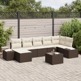 Comprar Conjunto de sofá de jardín de 7 piezas