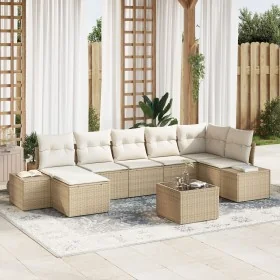Set de Sofá de Jardín Juego de 8 Beige y crema von , Outdoor-Sofas - Ref: Foro24-3347161, Preis: 535,49 €, Rabatt: %