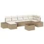 Set de Sofá de Jardín Juego de 8 Beige y crema von , Outdoor-Sofas - Ref: Foro24-3347161, Preis: 535,59 €, Rabatt: %