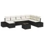 Juego de sofá de jardín de 8 piezas con cojines de Ratán Poliéster marrón by , Outdoor sofas - Ref: Foro24-3347187, Price: 53...