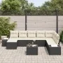 Juego de sofá de jardín de 8 piezas con cojines de Ratán Poliéster marrón by , Outdoor sofas - Ref: Foro24-3347187, Price: 53...