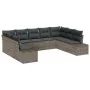 Set de sofá de jardín Set de 9 Gris Ratán Sofá de jardín by , Outdoor sofas - Ref: Foro24-3347219, Price: 574,30 €, Discount: %