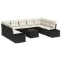 Conjunto de sofá de jardín de 9 piezas con cojines marrón poliratán by , Outdoor sofas - Ref: Foro24-3347227, Price: 613,08 €...