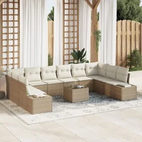 Juego de Sofá de Jardín de 11 Piezas con Cojines Ratán Sínteco by , Outdoor sofas - Ref: Foro24-3347251, Price: 744,86 €, Dis...