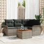 Juego de sofá de jardín de 5 piezas con cojines gris de by , Outdoor sofas - Ref: Foro24-3347321, Price: 329,01 €, Discount: %