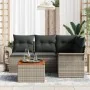 Juego de sofá de jardín de 5 piezas con cojines gris de by , Outdoor sofas - Ref: Foro24-3347321, Price: 329,01 €, Discount: %