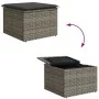 Conjunto de Sofá de Jardín de 9 Piezas con Cojines Gris Poliratán Acacia by , Outdoor sofas - Ref: Foro24-3347363, Price: 527...