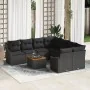 Conjunto de Sofá de Jardín de 9 Piezas con Cojines Ratan Negro von , Outdoor-Sofas - Ref: Foro24-3347814, Preis: 564,57 €, Ra...
