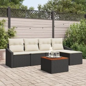 Conjunto de Sofás de Jardín de 6 Piezas con