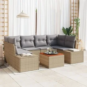 Conjunto de Sofá de Jardín de 7 Piezas con