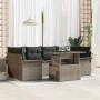 Juego de Sofá de Jardín de 7 Piezas con Cojines de Ratán Gris Polimérico by , Outdoor sofas - Ref: Foro24-3348215, Price: 490...