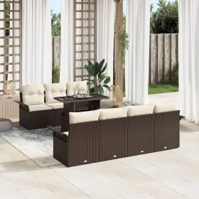 Conjunto de Sofá de Jardín de 8 Piezas con