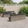 Conjunto de Sofá de Jardín de 9 Piezas con Cojines Gris Ratan Poli by , Outdoor sofas - Ref: Foro24-3348245, Price: 633,17 €,...