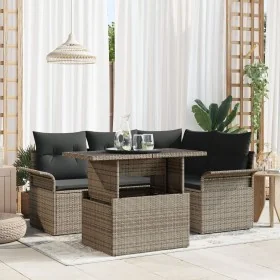 Conjunto de Sofá de Jardín de 5 Piezas con