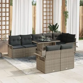 Juego de Sofá de Jardín Juego de 9 Gris Ratán Mesas de Jardín by , Outdoor sofas - Ref: Foro24-3348305, Price: 651,60 €, Disc...